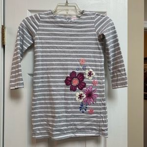 Girls Gymboree striped Dress size S (5-6)
